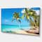 Designart - Tropical Beach - Photography Seascape Canvas Print